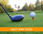 golf and food