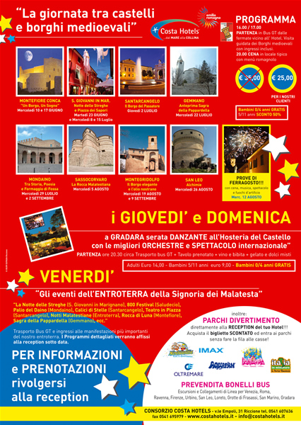 programma escursioni costahotels