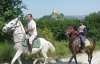 passeggiata a cavallo