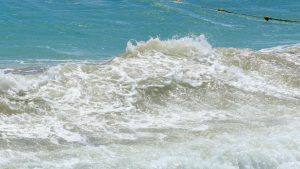 mare in inverno a riccione