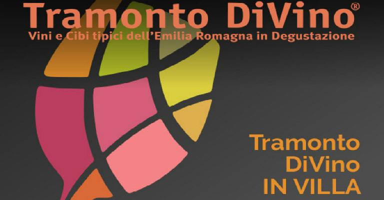 tramonto divino in villa