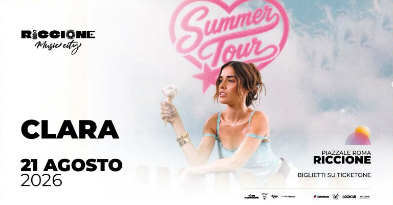 clara in concerto a riccione