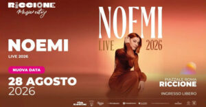 noemi in concerto a riccione